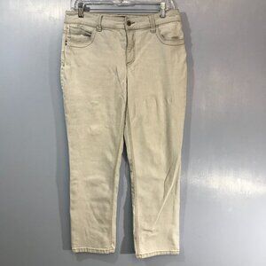 Chico's So Slimming Light Wash Cropped Denim Jeans